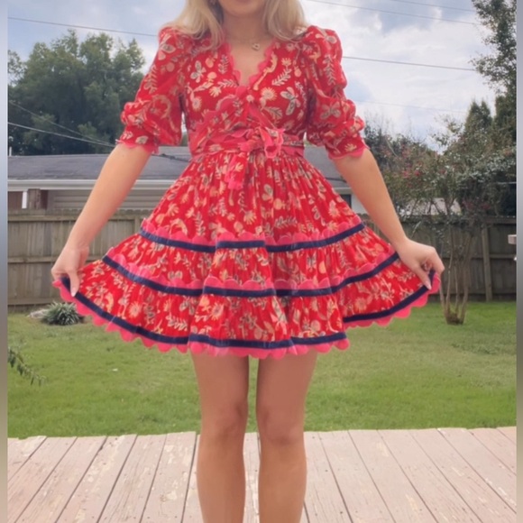 CELIA B red dress worn twice - Picture 1 of 1